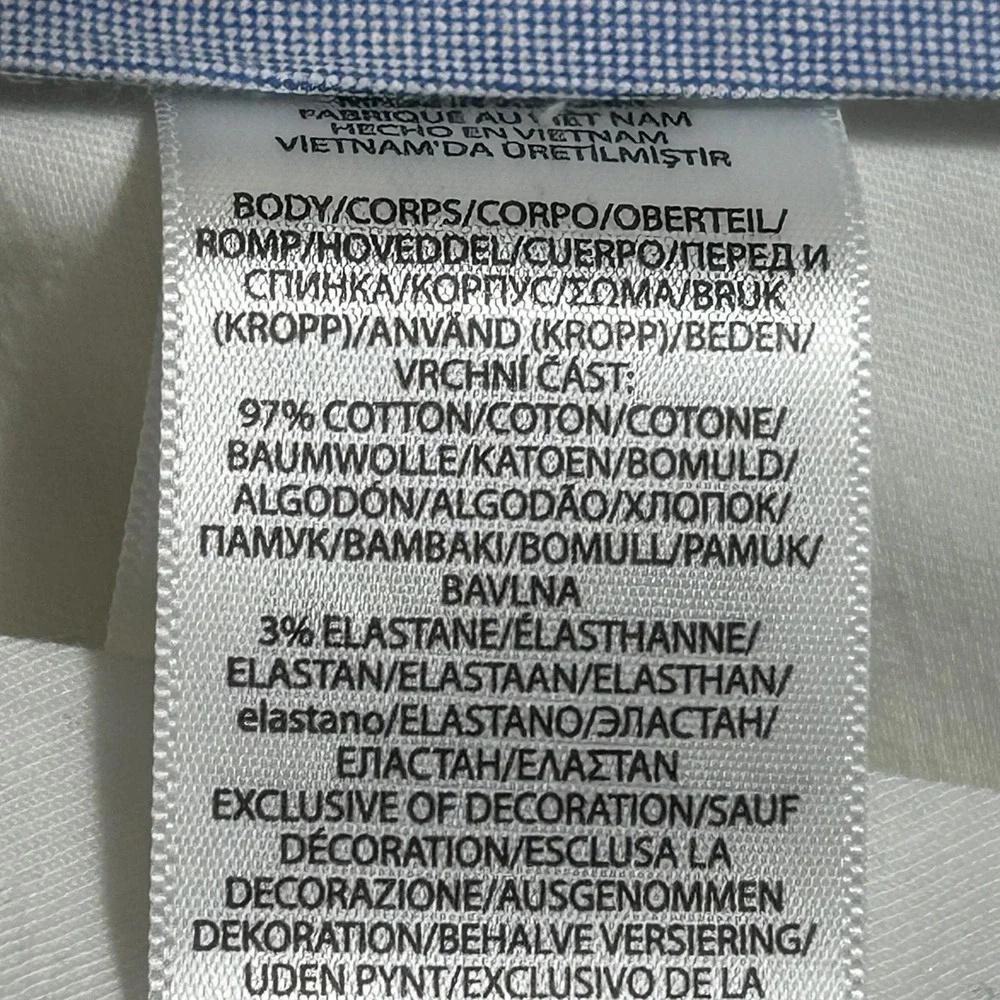 Polo Ralph Lauren Pants Mens 30x30 White Stretch Slim Fit Chino Casual Everyday